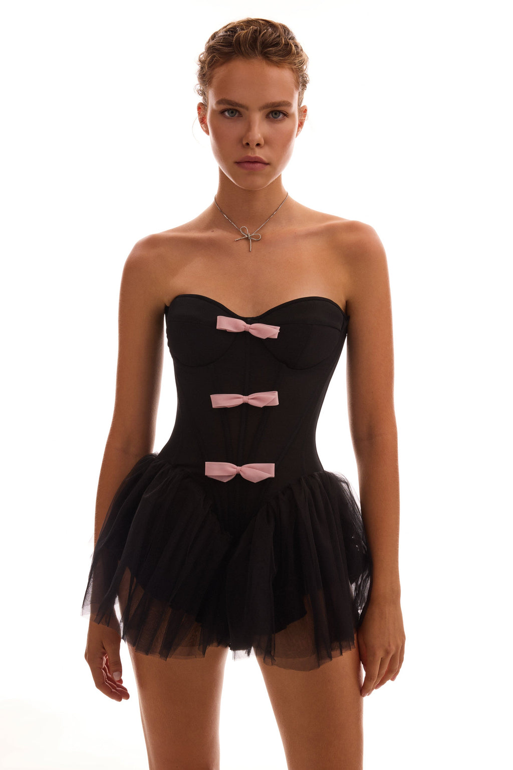 Ballet Noir Mini Dress