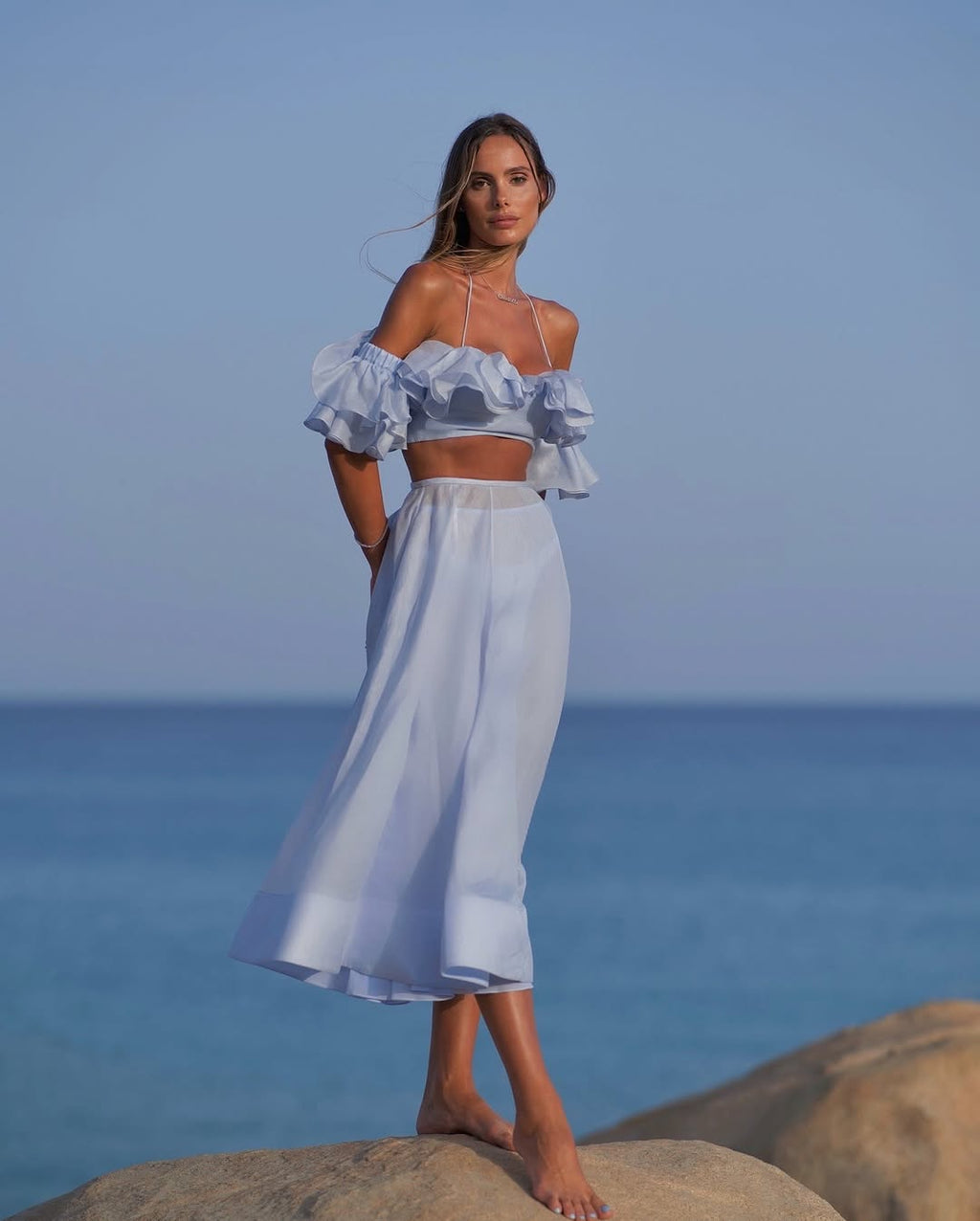 Serenity Blue Myosotis Co-Ord Set 2.0