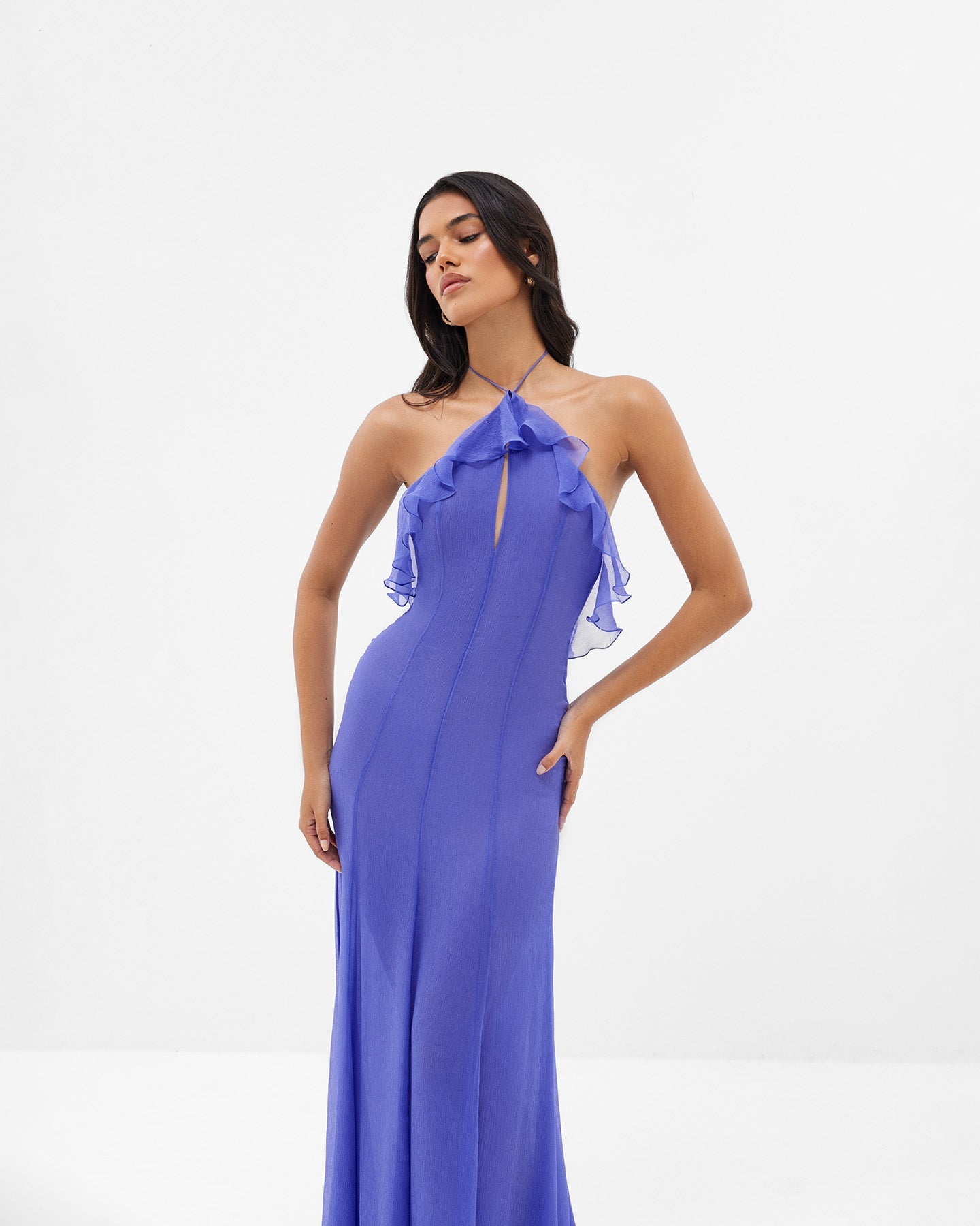 Blue Venus Orchidee Dress