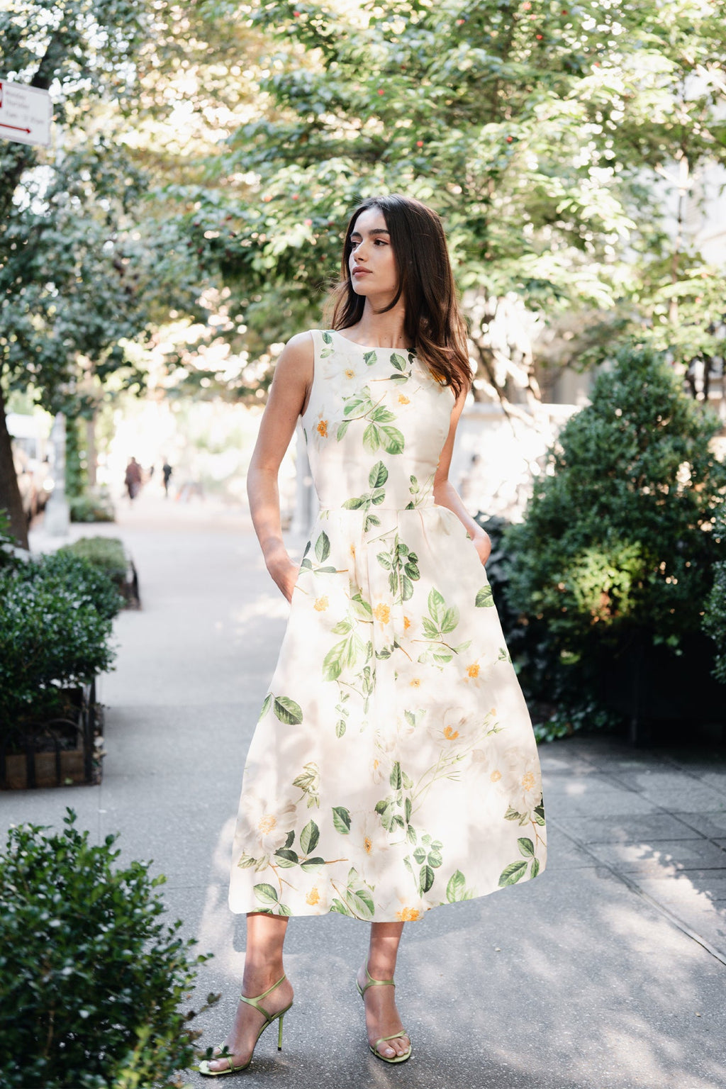 Bellini Bloom Midi Dress