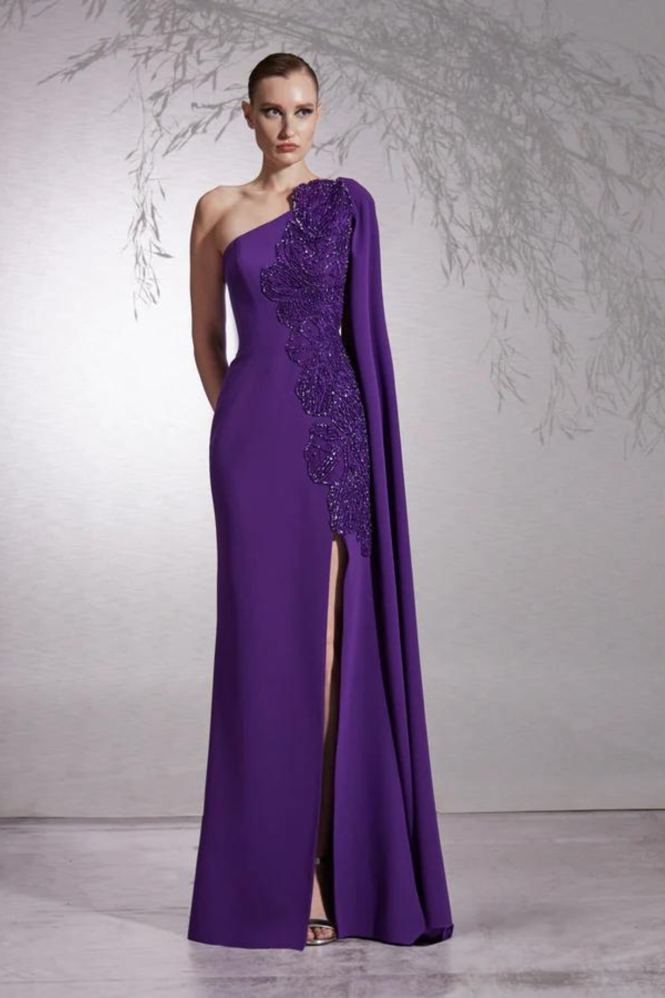 Beaded Flowers Dress