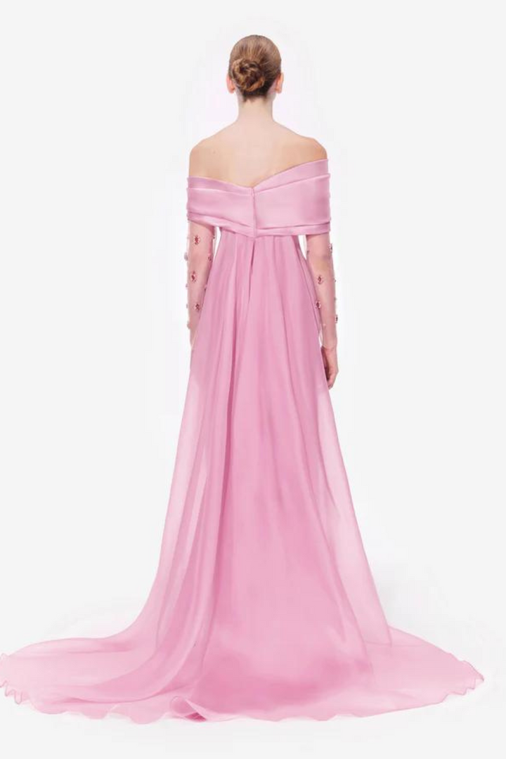 Off Shoulder Sheath Dress