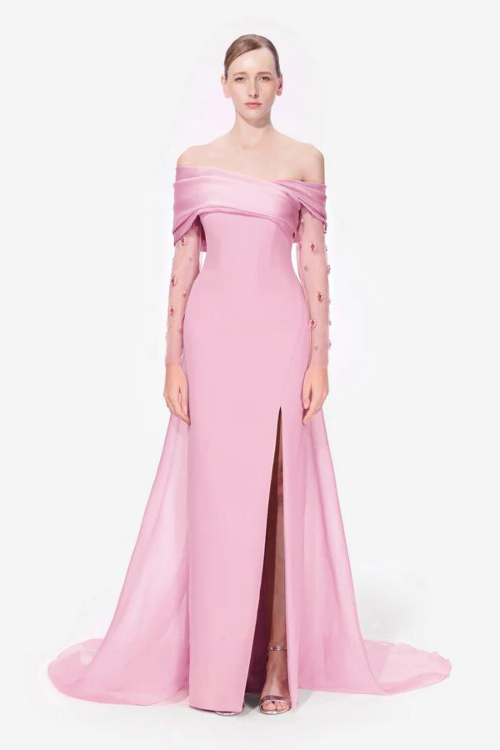 Off Shoulder Sheath Dress