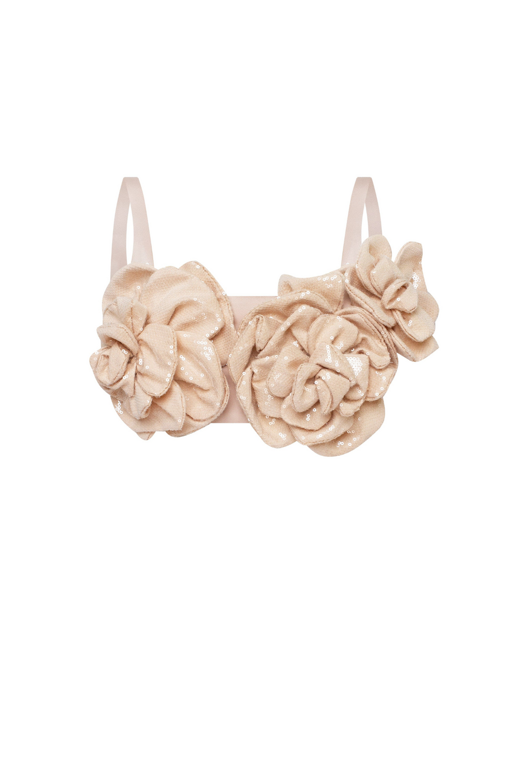 Sequined Floral Applique Co-Ord Set