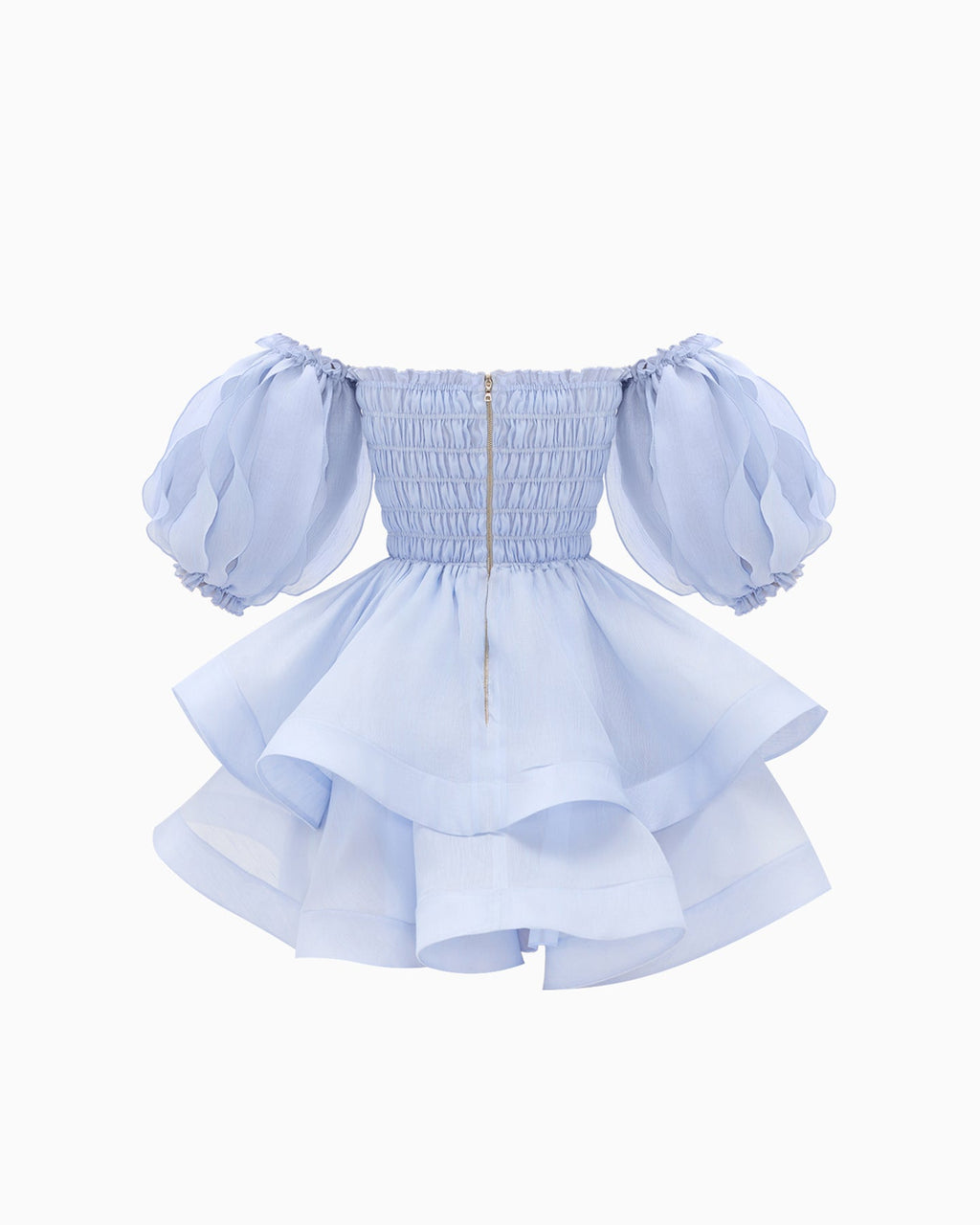 Serenity Blue Amaryllis Dress