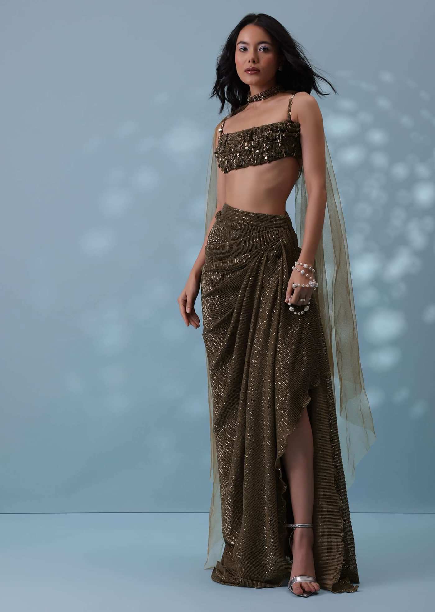 Gilded Mirage Drape Set