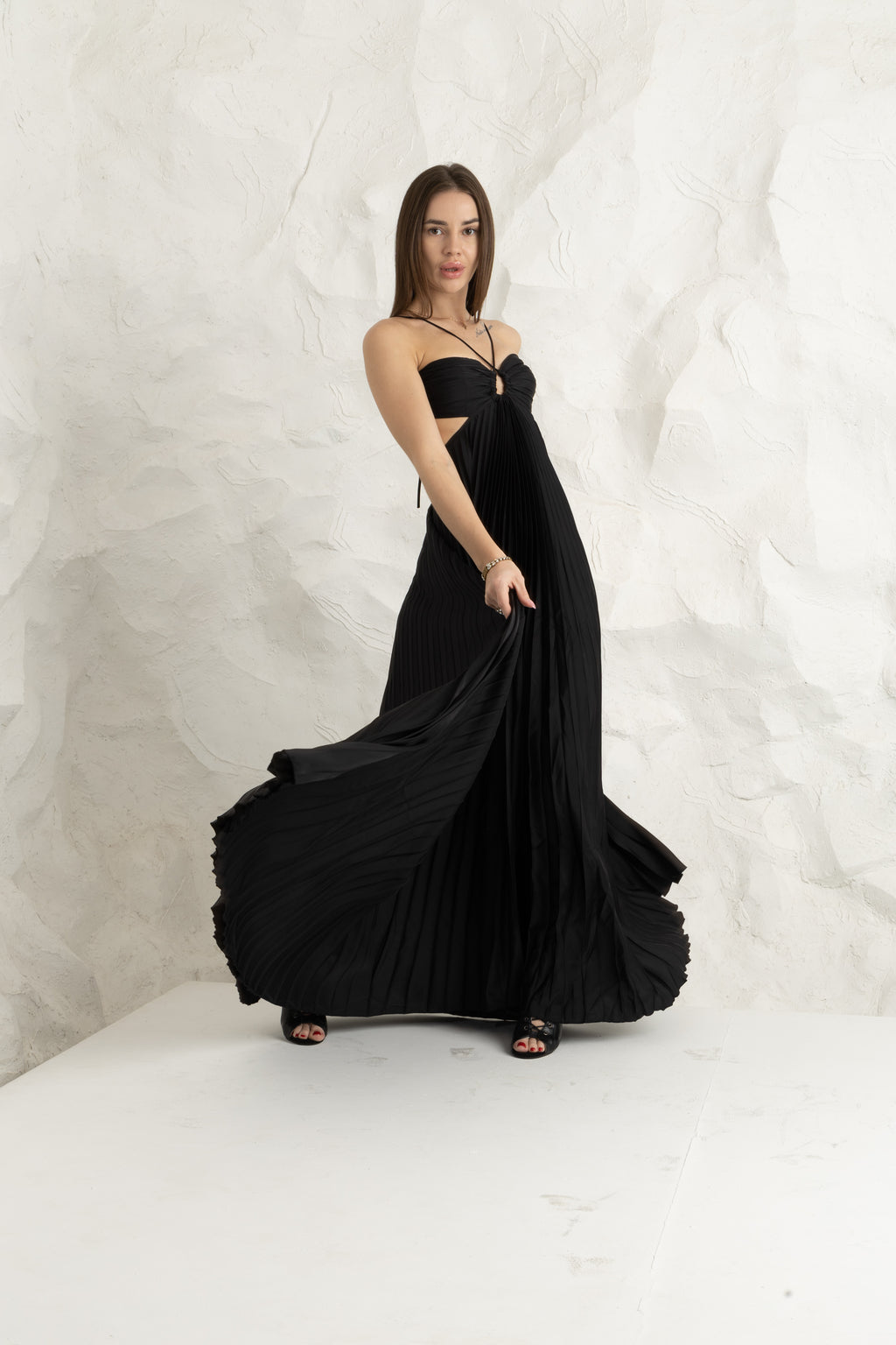 Majestic Flowy Maxi Dress