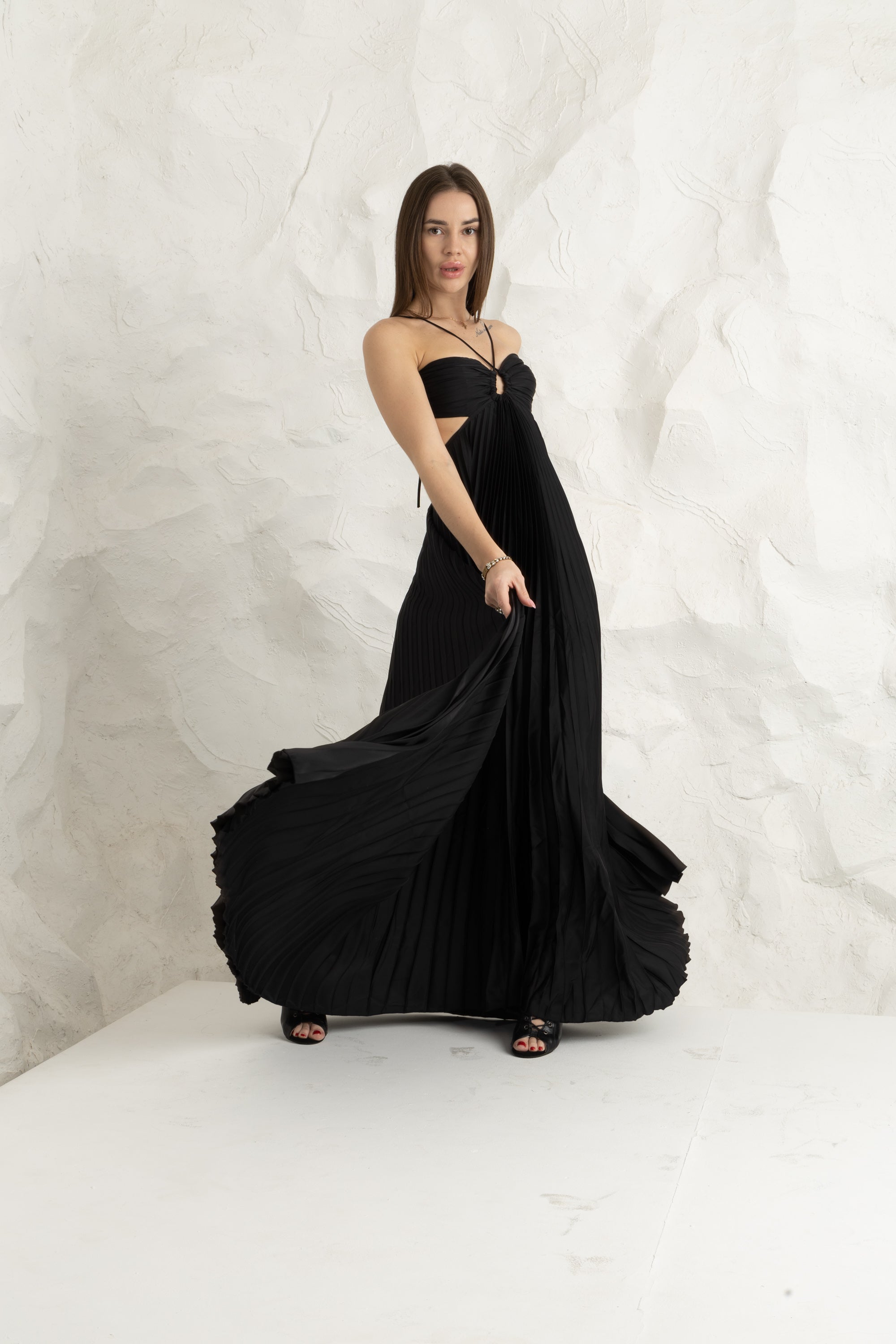 Majestic Flowy Maxi Dress