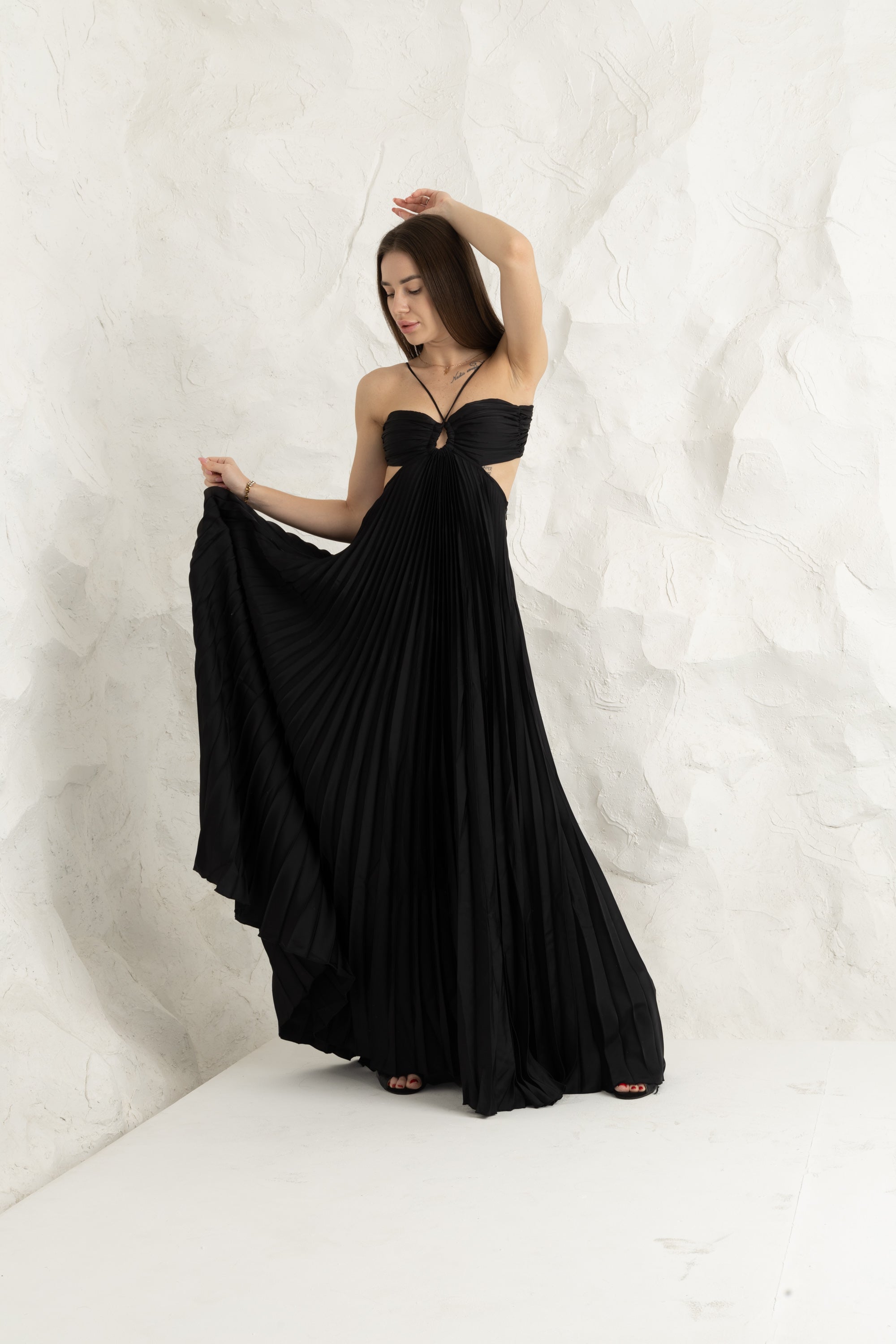 Majestic Flowy Maxi Dress