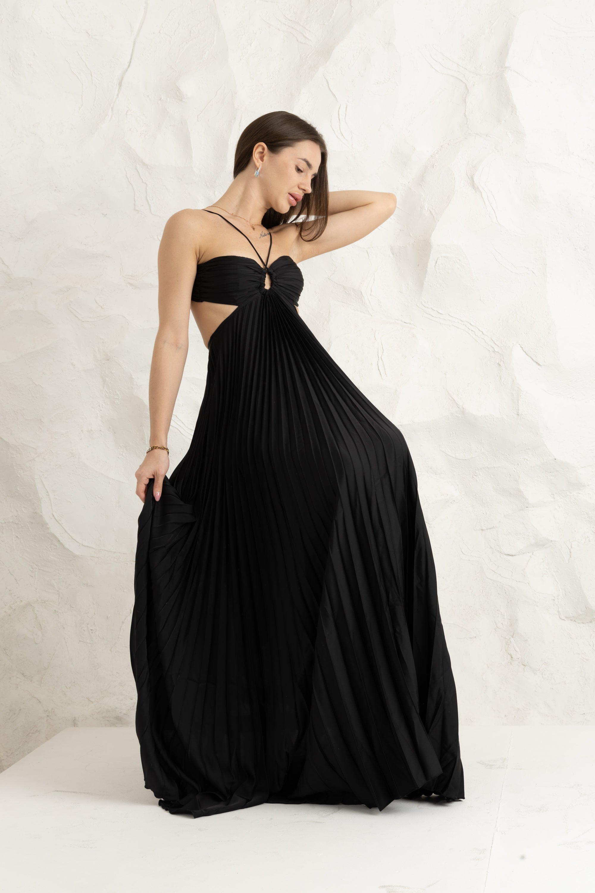 Majestic Flowy Maxi Dress