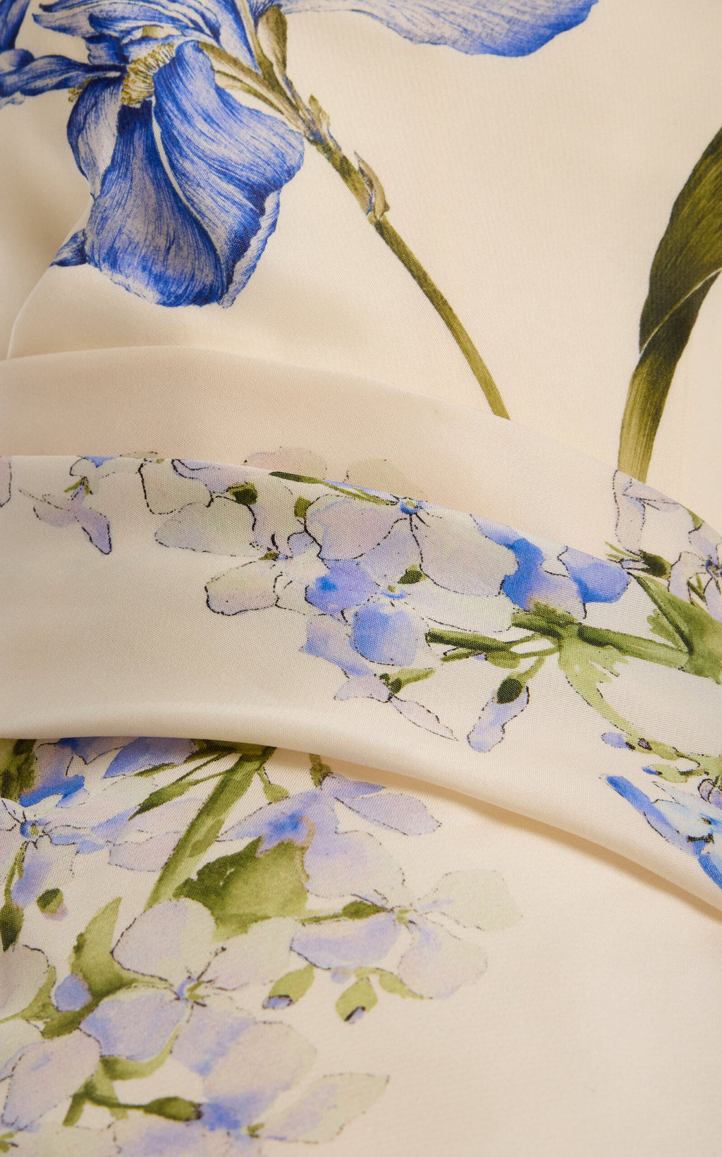 Botanical Peplum Elegance Gown