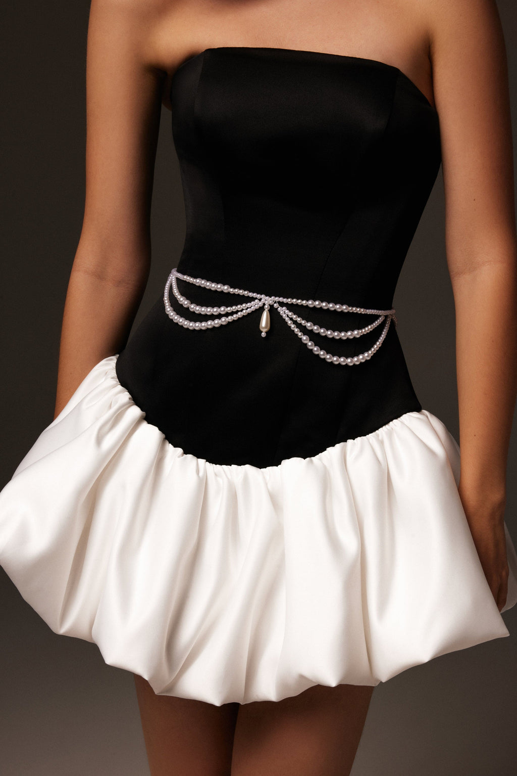 Swan Mini Corset Dress
