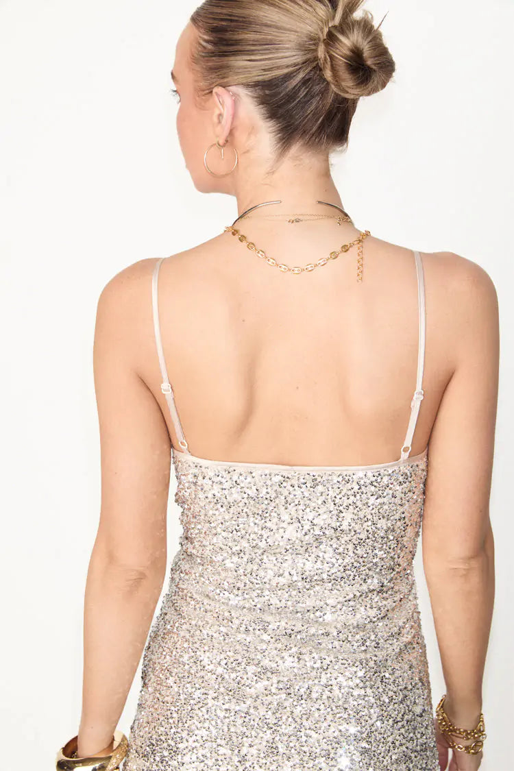 Sequin Cami Top