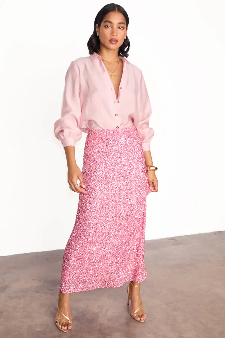 Sequin Stellar Skirt